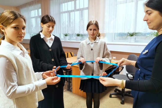 17 ноября 2025 года,  в рамках профориентационной работы, Пшеничниковой О.В. и Кубашевой А.К.,  педагогами профориентаторами проведено с учащимися 5 классов мероприятие 